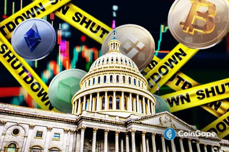 Bitcoin and XRP Price At Risk As US Govt. Shutdown Odds Reach 73%